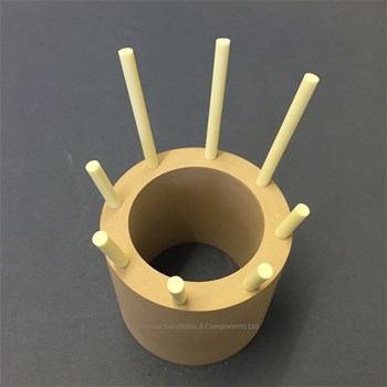 Pyrophyllite Ceramic Tube and 99.8 Alumina "Fingers